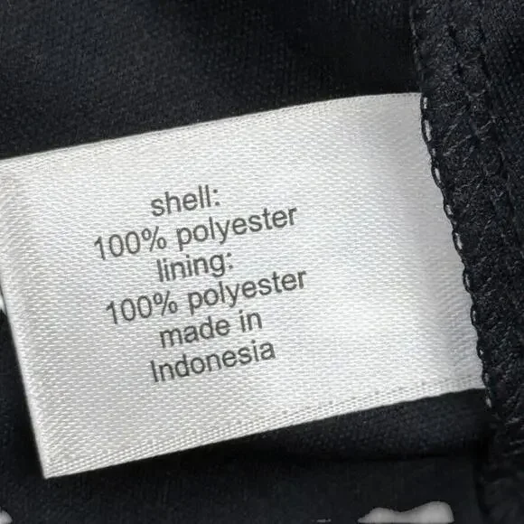 Lane Bryant Womens Black Short Sleeve Peplum Textured V-Neck Shirt Top NWT 26/28 - Picture 14 of 16